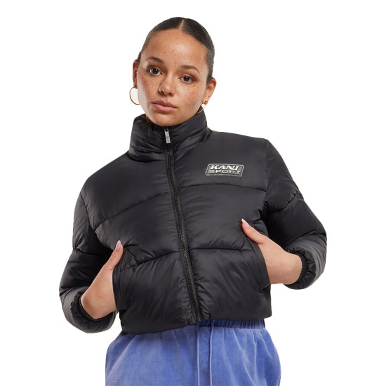 Karl Kani Γυναικείο μπουφάν Sport Patch Crop Puffer Jacket